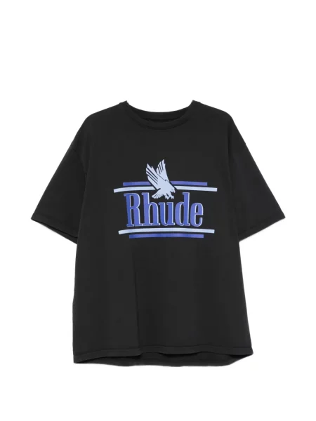 Tricou Rhude cu imagine negru