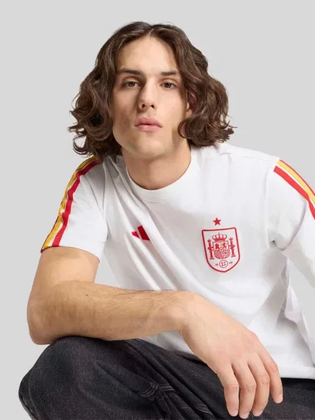 Koszulka treningowa model SPAIN' Adidas Sportswear biała