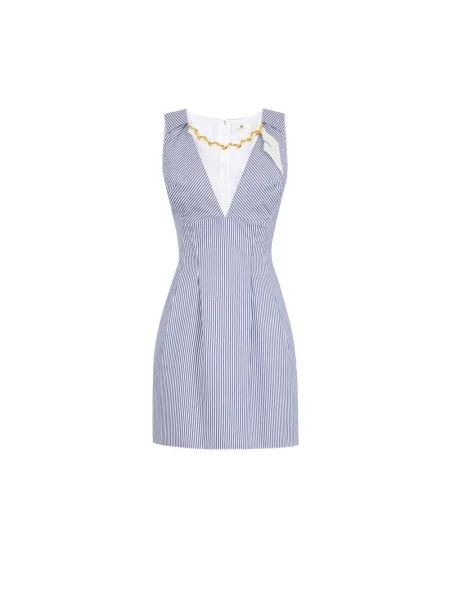 Sukienka mini Elisabetta Franchi niebieska