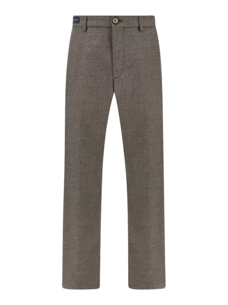 Pantaloni Paul & Shark de lână maro