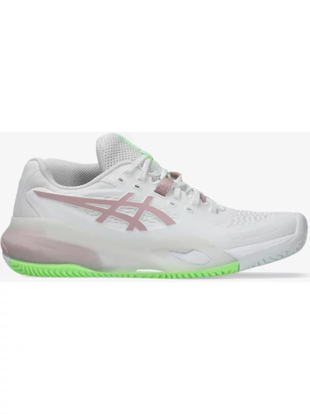 Buty do biegania kobieta ASICS Gel-Resolution X Clay różowy zielony 37 biały