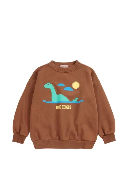 Bluza dziecięca Bobo Choses brązowa