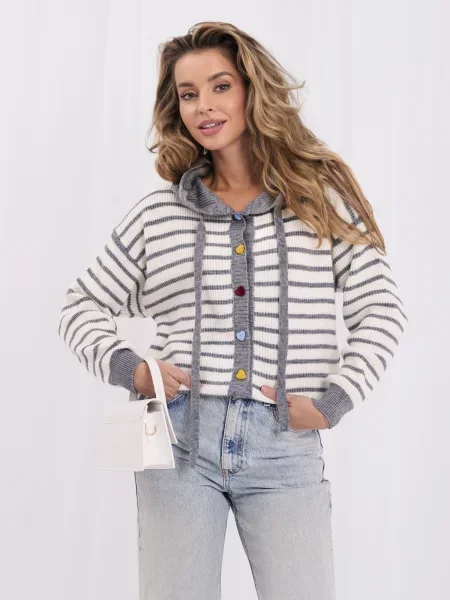 Kardigan Italy Moda bijela