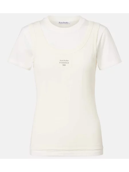 Tricou Acne Studios alb