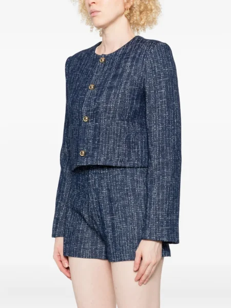 Geacă Frame din tweed albastru