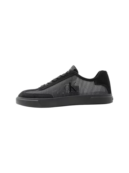 Calvin Klein Sportbačiai be auliuko Stripe Cupsole juoda balta