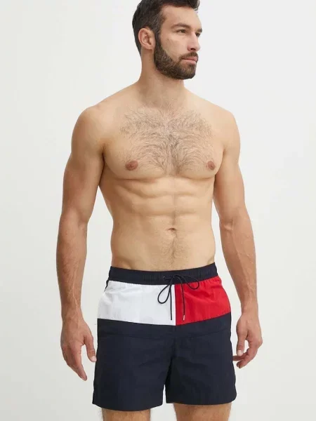 Плувни шорти Tommy Hilfiger тъмносиньо
