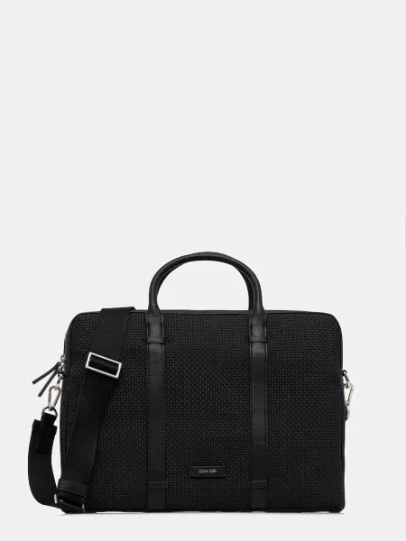 Torba za prenosnik Calvin Klein 40 x 28 x 7 cm črna