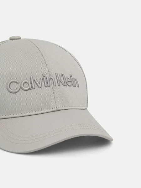 Šiltovka Calvin Klein sivá