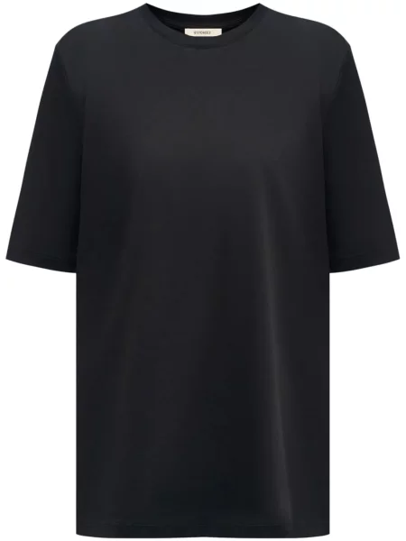 Tricou 12 Storeez cu decolteu rotund negru