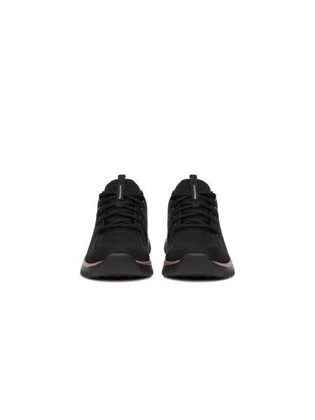 Sneakersy Skechers CEO-GRACEFUL BKRG čierna