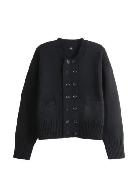Cardigan Taiga Takahashi tricotate negru