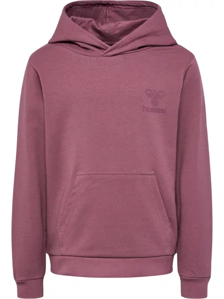 Bluza z kapturem dla dzieci Hummel Fastwo fioletowa