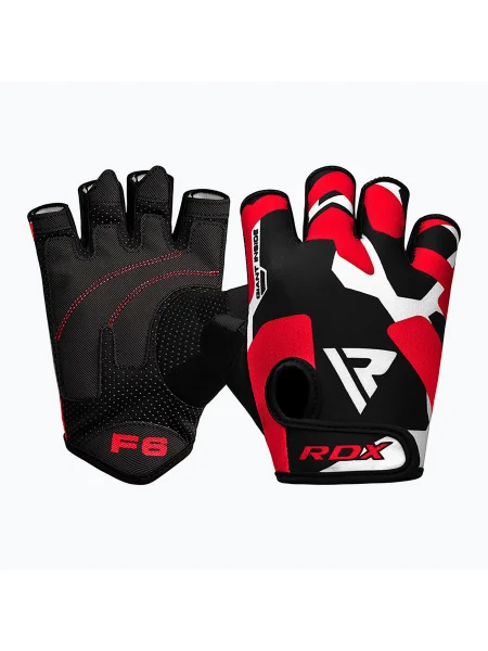 RDX Sumblimation edző kesztyű F6 piros. Méret: XL piros