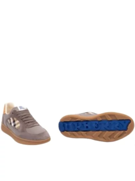 Sneakersy Burberry beżowe