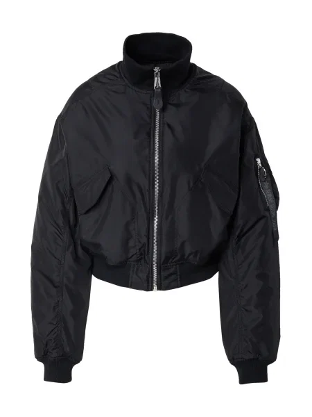 ALPHA INDUSTRIES Geacă de primăvară-toamnă negru