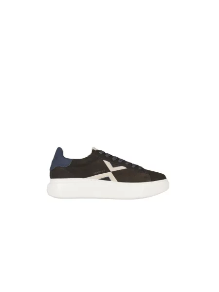 Sneakersy Alexander Smith zamszowe brązowe