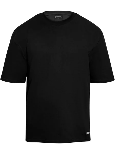 Dropsize Tricou / argintiu negru