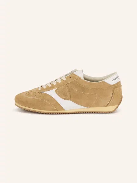 Sneakersy Philippe Model zamszowe beżowe