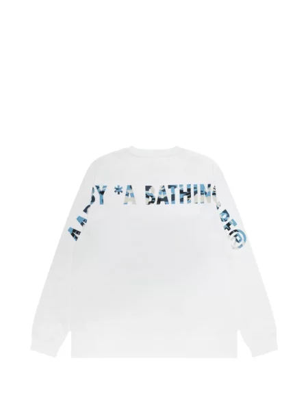 Tricou Aape By A Bathing Ape cu imagine alb