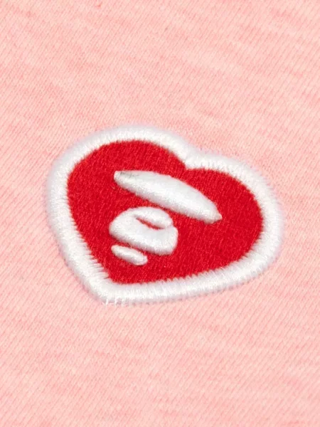 Жилетка Aape By *a Bathing Ape® със сърца розово