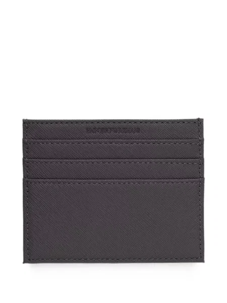 Novčanik Emporio Armani s autogramom siva