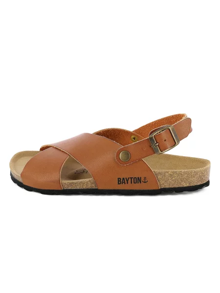 Bayton Sandale maro caramel negru