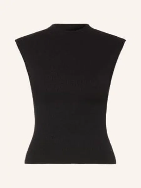 Dzianinowy top Claudie Pierlot czarny