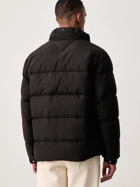 Tommy Hilfiger kurtka puchowa czarna