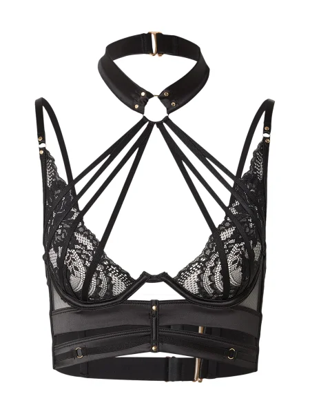 Hunkemöller Sutien Emmeline Up' negru