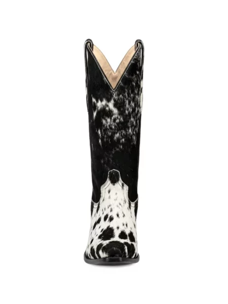 Botine Nortalie cu imagine negru