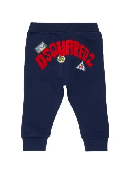 Spodnie dziecięce Dsquared2 niebieskie