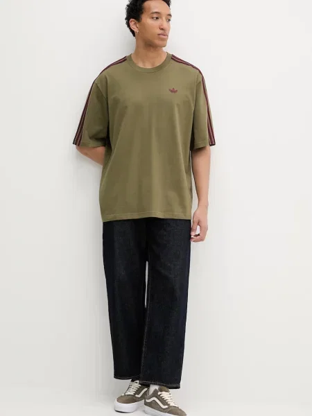 Adidas Originals tričko pánske zelená