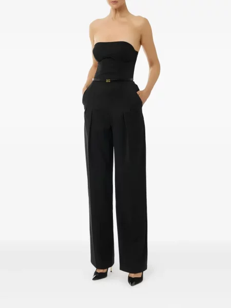 Salopetă Elisabetta Franchi negru