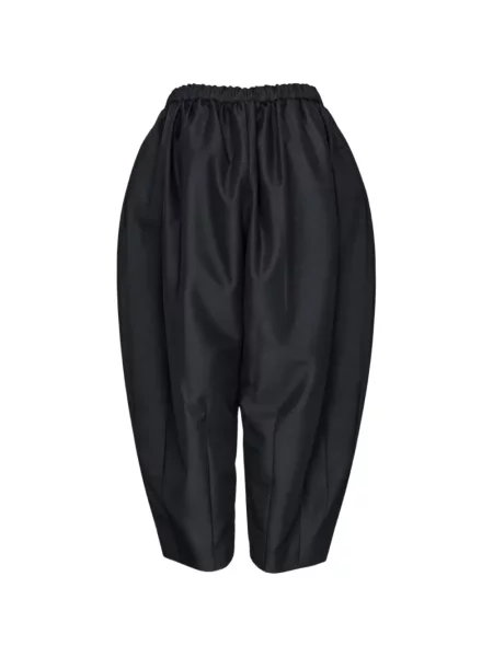 Sužene hlače Comme Des Garçons crna