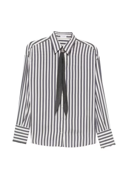 Cămașă Brunello Cucinelli cu legături