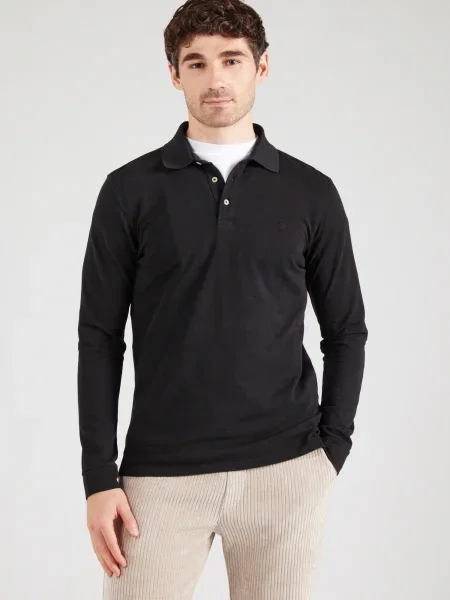Jack & Jones Tricou polo William negru
