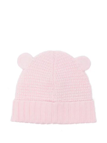Czapka dziecięca Moncler Enfant różowa