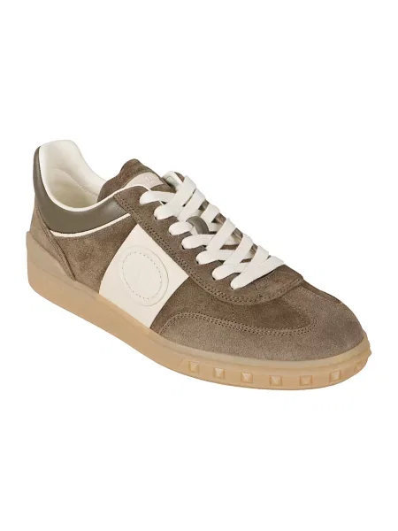 Sneakersy Valentino Garavani skórzane zielone
