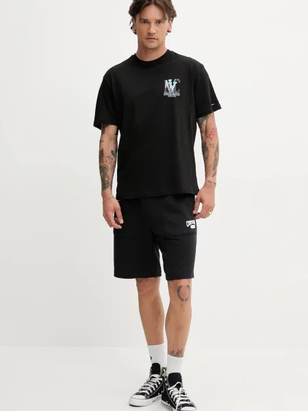 Kratka majica Tommy Jeans črna