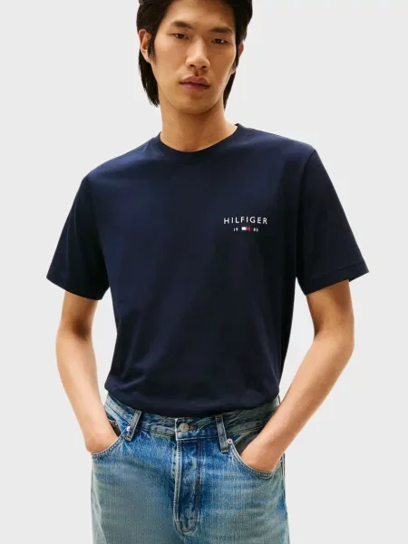 Футболка Tommy Hilfiger синя