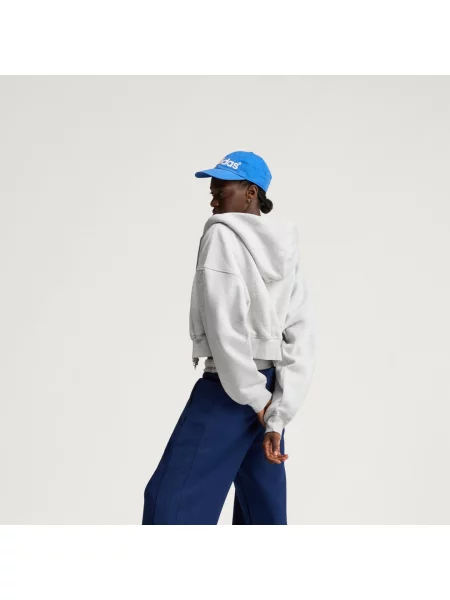 Mikina s kapucí adiSignature 3 Stripes Full bílá