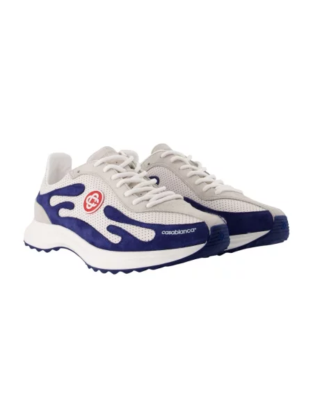 Sneakersy Casablanca niebieskie