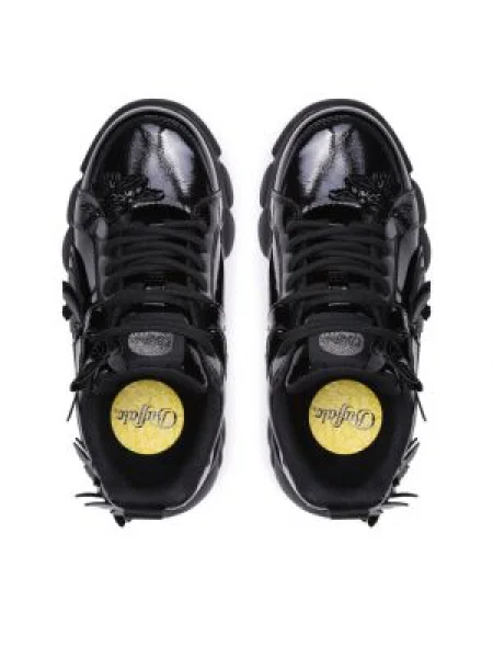 Buffalo Sneakersy Cld Corin Butterflies Čierna