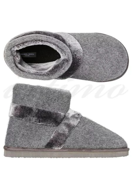 Домашние тапочки сірі