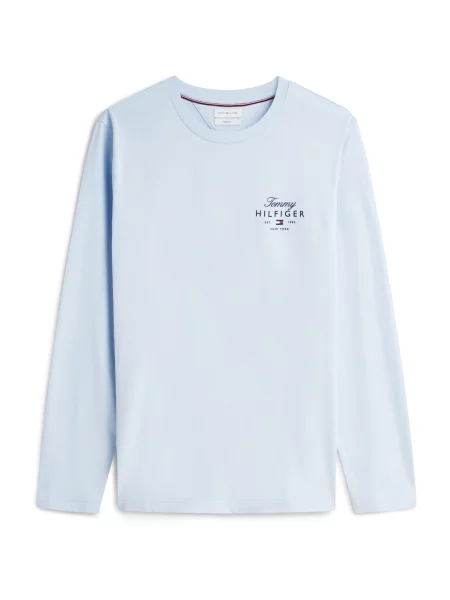 TOMMY HILFIGER Tricou pastel albastru