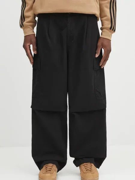 Kalhoty Carhartt WIP Cole Cargo ve střihu cargo černá