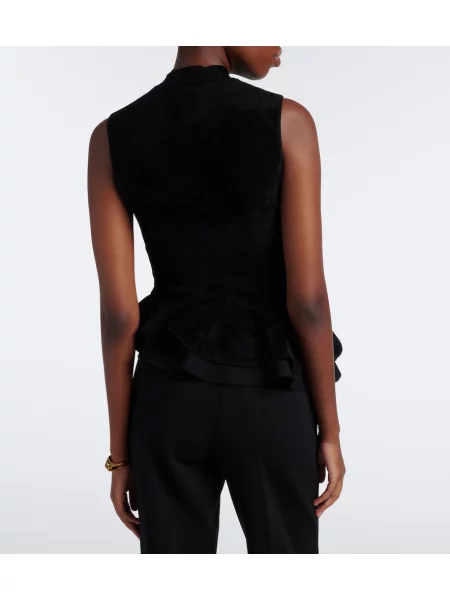 Top Roland Mouret negru
