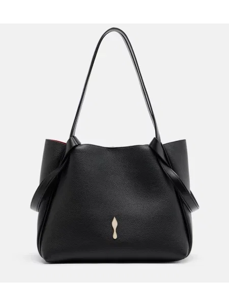 Geantă shopper Christian Louboutin din piele negru
