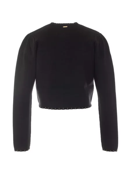 Decupat cardigan Twinset negru